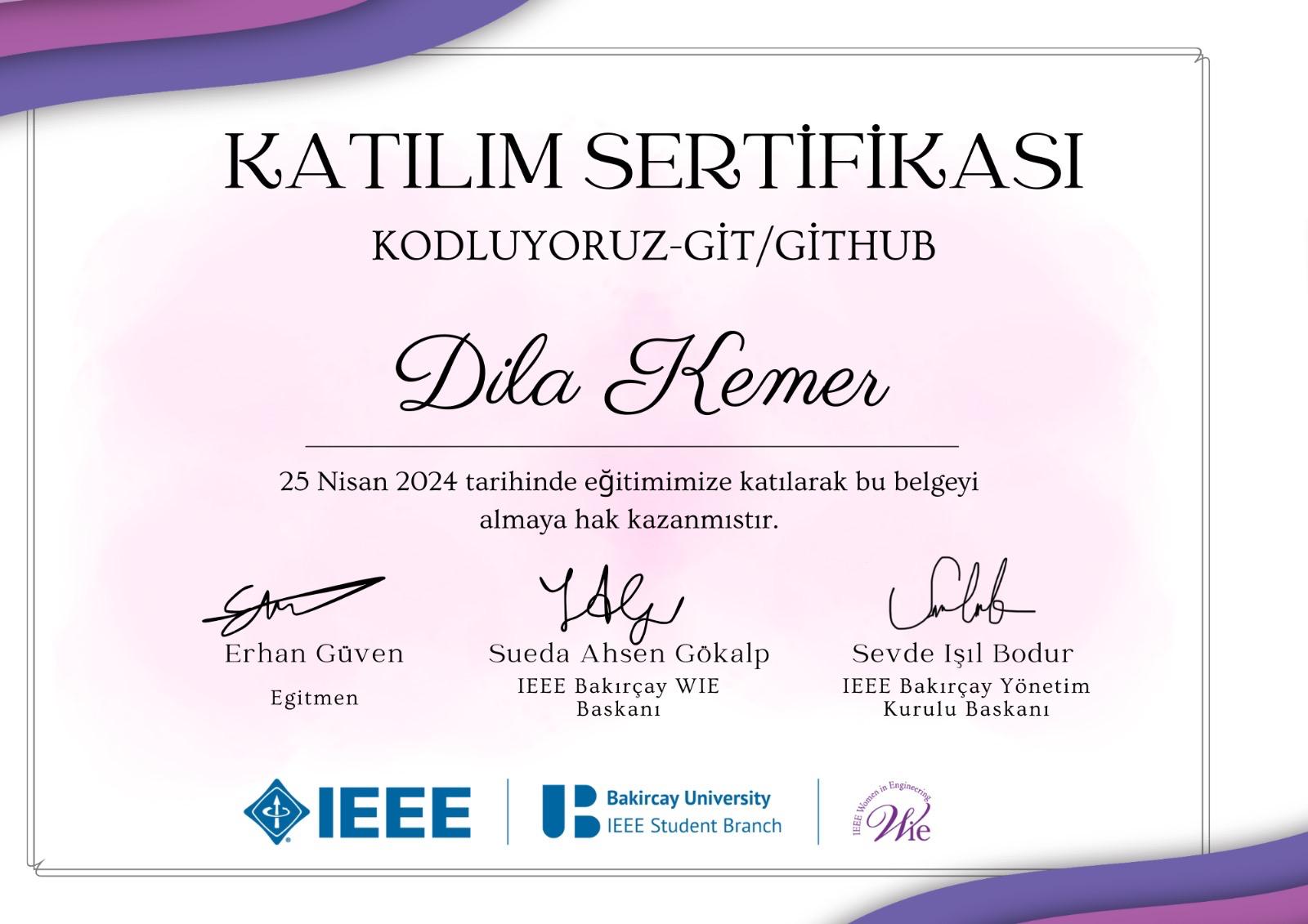 Kodluyoruz Sertifikası